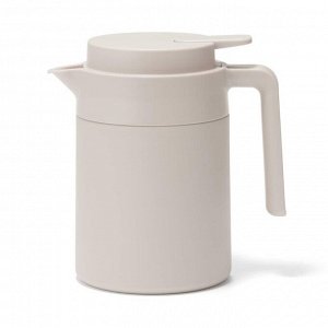 MUJI Wide Mouth Thermal Table Pot - настольный термопот с широким горлом, серо-бежевый