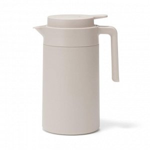 MUJI Wide Mouth Thermal Table Pot - настольный термопот с широким горлом, серо-бежевый