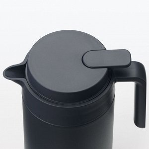 MUJI Wide Mouth Thermal Table Pot - настольный термопот с широким горлом, черный