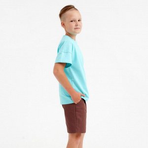 Футболка детская MINAKU:Basic line kids цвет голубой.
