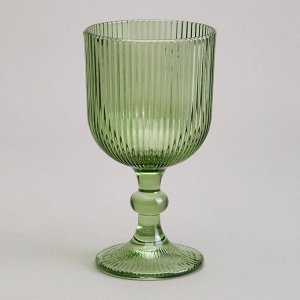 Набор бокалов Simplicity Green, 6 штук, 370 мл, высота 16 см