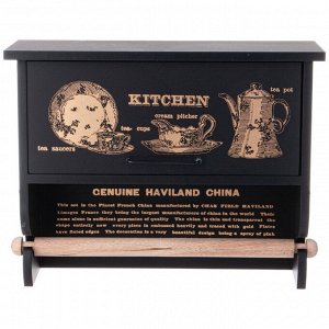Кухонная вешалка для полотенец и аксессуаров 32x12x24 см, 1 шт.
