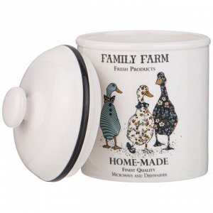 Банка для хранения "Family Farm" 850 мл, высота 17 см, 1 шт.