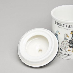 Банка для хранения "Family Farm" 850 мл, высота 17 см, 1 шт.