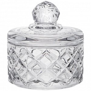 Емкость для хранения с крышкой "DIAMANT", 180 мл, 8x9,5 см - Идеальное решение для хранения, 1 шт.
