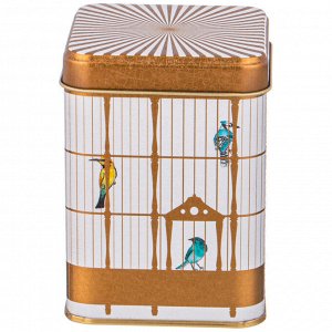Элегантный набор контейнеров для хранения "PARADISE BIRD" (3 шт., 0,5 л, 7,5х7,5х10,2 см), 1 шт.
