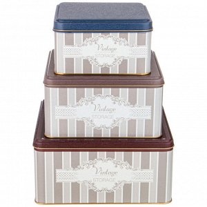 Элегантный набор контейнеров для хранения "ELEGANCE" (3 шт., 1,9л/3,7л/5,8л), 1 шт.