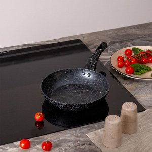Сковорода с антипригарным покрытием "Black Marble", 20 см - Идеальный помощник на кухне!, 1 шт.