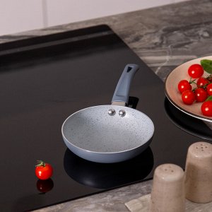 Сковорода порционная "Black Marble" с антипригарным мраморным покрытием, 14 см х 3 см, 1 шт.