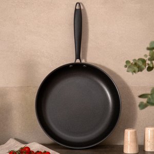 Сковорода с антипригарным покрытием "Iron Chef" 28 см - 3-слойная, нержавеющая сталь 18/10, 1 шт.