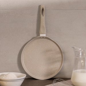 Блинная сковорода с антипригарным покрытием "LATTE", 24 см, индукционное дно, 1 шт.