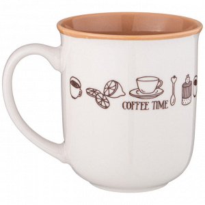 Элегантный набор кружек "Coffee Time" на 2 персоны, 400 мл