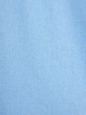 Платье мини из льняной ткани 0191, голубой