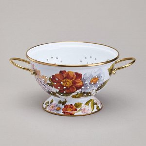 Эмалированный дуршлаг 20 см, серия Фландрия, 1 шт.