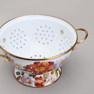 Эмалированный дуршлаг 20 см, серия Фландрия, 1 шт.