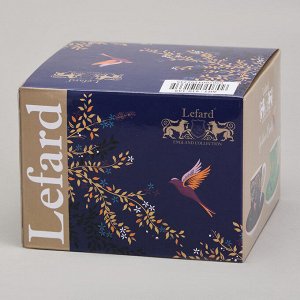 Кофейный набор "Golden Birds" на 2 персоны, 4 предмета, объем 120 мл, 1 шт.
