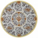 Сервировочная доска &quot;Monogram&quot; 20 см - Идеальный аксессуар для стильного стола, 1 шт.