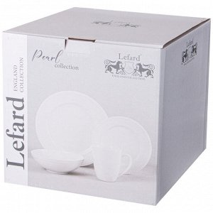 Элегантный обеденный набор посуды "Pearl" на 4 персоны (16 предметов), 1 шт.