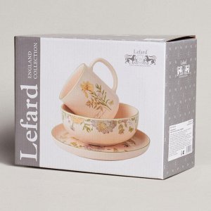 Фарфоровый сервировочный комплект "Spring Flowers" от Lefard — стиль и практичность для современного стола, 1 шт.