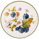 Подставка под горячее &quot;Урожай&quot; 11x11 см - стильное и практичное решение для кухни, 1 шт.