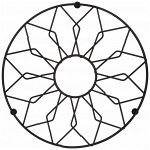 Элегантная подставка под горячее 20.5x1.5 см (упаковка 24 шт), 1 шт.