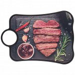 Разделочная доска 27,5x37,5 см - идеальный помощник на кухне, 1 шт.