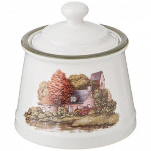 Сахарница "Family House" 200 мл - Элегантный аксессуар для кухни (10x9,5 см), 1 шт.