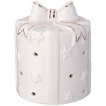 Фигурка &quot;Подарок&quot; с LED-подсветкой, 7,7x7,7x9,6 см – Идеальный элемент декора для вашего дома, 1 шт.