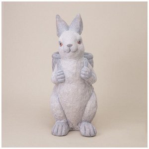 Декоративное кашпо "Кролик" 25,5x17,5x41 см - Идеальный акцент для вашего интерьера, 1 шт.