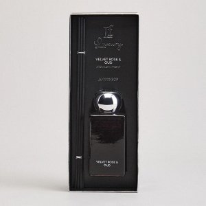 Ароматический диффузор "Luxury Velvet Rose & Oud" 100 мл - Элегантное благоухание для вашего дома, 1 шт.