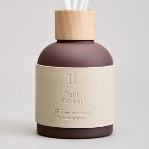Ароматический диффузор "Leather Rain Forest" 150 мл - Элегантный уют для вашего дома, 1 шт.