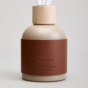 Ароматический диффузор "Leather" Fresh Soothing 150 мл - Создайте атмосферу уюта и спокойствия, 1 шт.