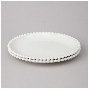 Элегантный набор овальных тарелок "Pearl" (2 шт.) - 23x19,5x3 см, 1 шт.