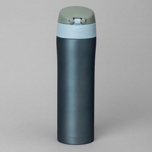 Термокружка AGNESS Cat 420 мл — нержавеющая сталь 18/10, вакуум с медной прослойкой, герметичная крышка