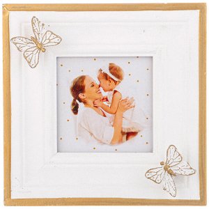 Фоторамка "Love is Sweet" - Идеальный Подарок для Сладких Мгновений (13,5x13,5 см)