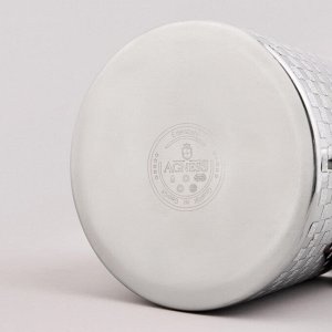 Чайник из нержавеющей стали LuxeGloss, 1350 мл, с утолщённым корпусом и эргономичной ручкой, 1 шт.