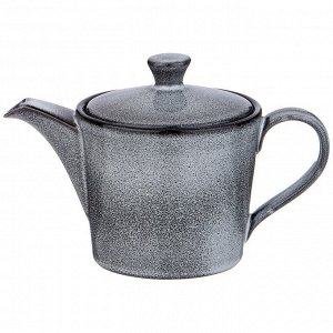 Чайник из высокотемпературного фарфора LEFARD GRAPHITE, 800 мл, с реактивной глазурью и уникальным графитовым оттенком, 1 шт.
