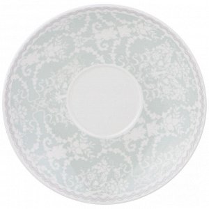 Чайная пара Lorian Premium из фарфора, 280 мл — изысканный подарок и украшение стола, 1 шт.