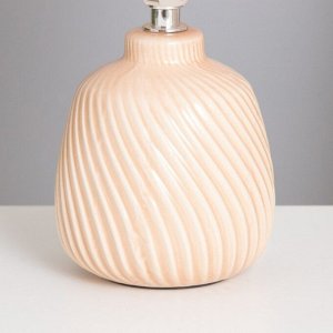 Лампа настольная «Кения» 1x40 Вт Е14 какао 13x13x25 см