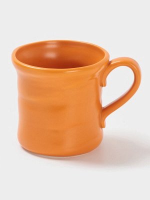 Кружка Magistro Potter, 350 мл, фарфор, оранжевая