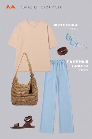 Женские льняные брюки Happyfox