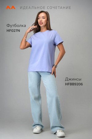 Женская базовая футболка с лайкрой Happyfox