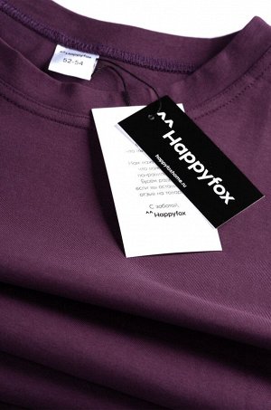 Женская футболка оверсайз Happyfox