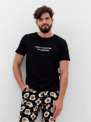 Пижама мужская KAFTAN "Good mo" размер, черный