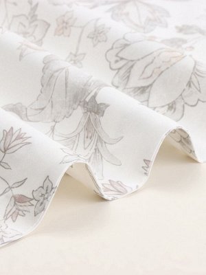 Комплект наволочек SL Home Flower glade, 70x70+3 см, 2 шт., сатин, хлопок 100%