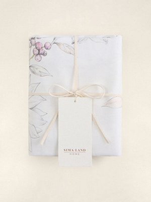 Набор наволочек SL Home Floral cover 70*70+3 см - 2 шт, сатин, 140 гр/м2, 100% хлопок