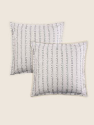 Набор наволочек SL Home Small flowers 70*70+3 см - 2 шт, сатин, 140 гр/м2, 100% хлопок