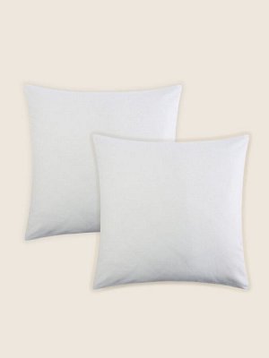 Набор наволочек SL Home Natural color 70*70 см - 2 шт, сатин, 140 гр/м2, 100% хлопок