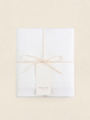 Простыня на резинке SL Home Natural color 90*200+30 см , сатин, 140 гр/м2, 100% хлопок