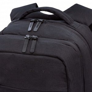 Рюкзак молодежный GRIZZLY с карманом для ноутбука 13", анатомической спинкой, для мальчика